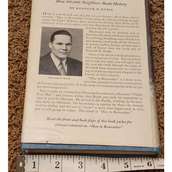 Men To Remember How 100,000 Neighbors Made History Told By Kenneth D Ruble, 1947 - Picture 15 of 16